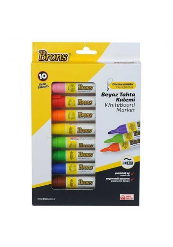 Brons Tahta Kalemi Doldurulabilir 10 LU Set BR-9511