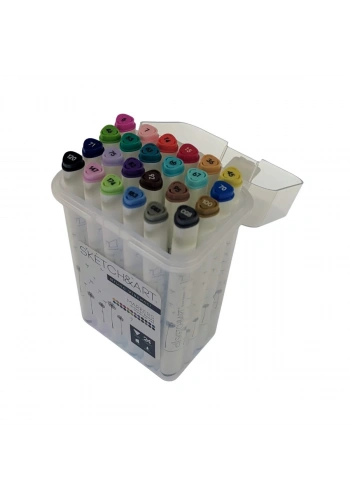 Bruno Visconti Çift Uçlu Marker Seti 24lü