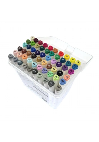 Bruno Visconti Çift Uçlu Marker Seti 60lı