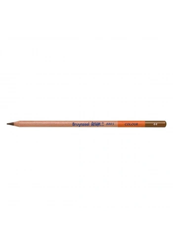 Bruynzeel Design Colour Pencils Kuru Boya Kalemi 44 Mid Brown