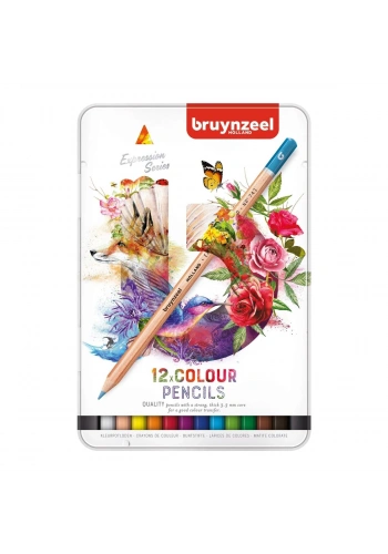 Bruynzeel Expression Colour Kuru Boya Kalemi Seti 12 Renk