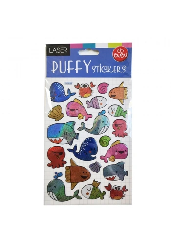 Bu-Bu Damla Stıckers Deniz Hayvanlar! 12,5x23,5 BUBU-PUF-6205