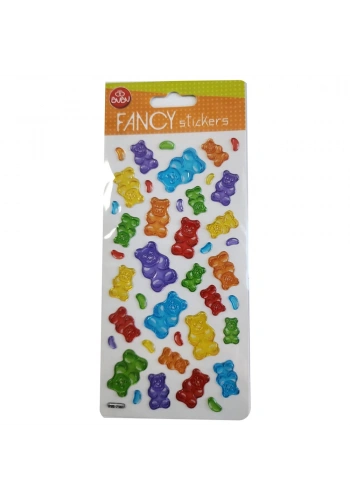 Bu-Bu Damla Stıckers Funcy Ayıcık 9x20 BUBU-PUS-7301