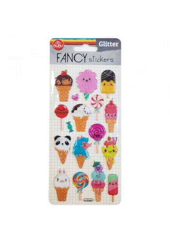 Bu-Bu Damla Stıckers Glıtter Dondurma 9x20 BUBU-PUS-6601