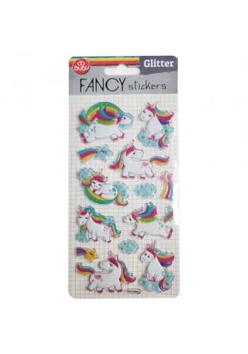 Bu-Bu Damla Stıckers Glıtter Unıcorn 9x20 BUBU-PUS-6605