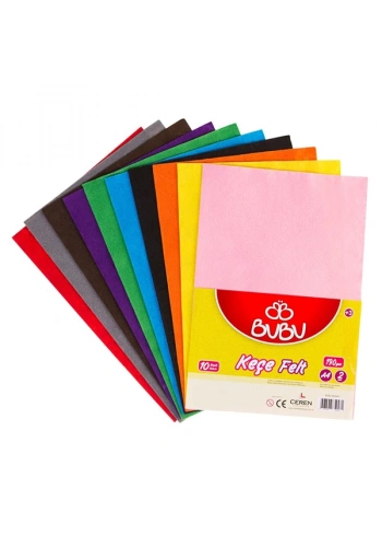 Bu-Bu Keçe 20x30 10 LU BUBU-KE0001