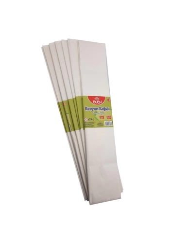 Bu-Bu Krapon Kağıdı 10 LU Beyaz BUBU-KR0005