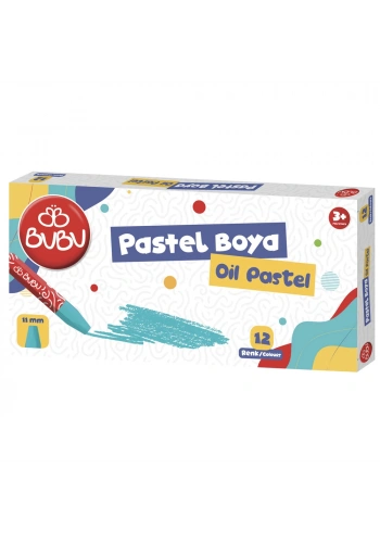 Bu-Bu Pastel Boya 12 Renk BUBU-PAS001