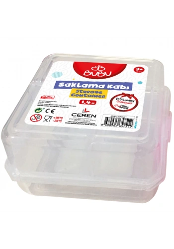 Bu-Bu Saklama Kabı Seti (Çatal+Kaşık) BUBU-SAK001