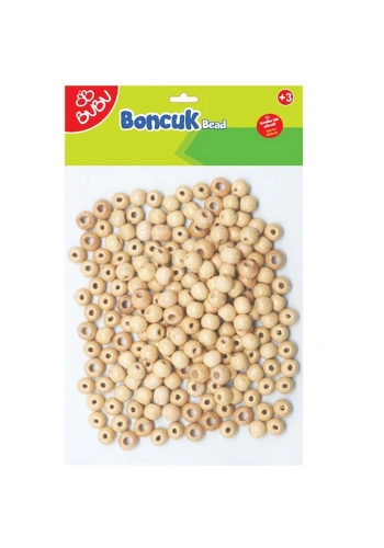 Bu-Bu Yuvarlak Natural Boncuk Karışık BUBU-BN0003