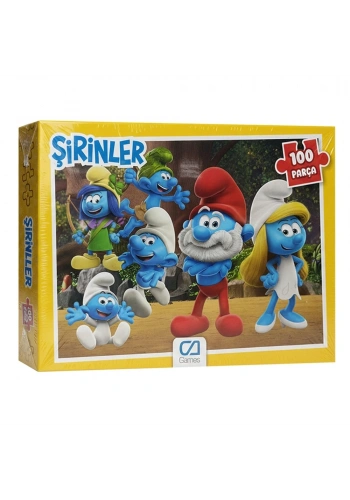 Ca Games Puzzle 100 Parça Şirinler Ca100-5313