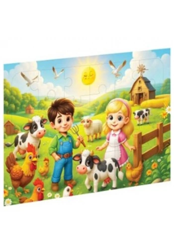 Ca Games Puzzle Çiftlik Ahşap Caahs-3500