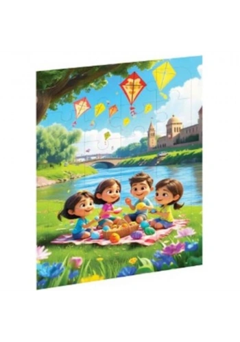 Ca Games Puzzle Piknik Günü Ahşap Caahs-3506