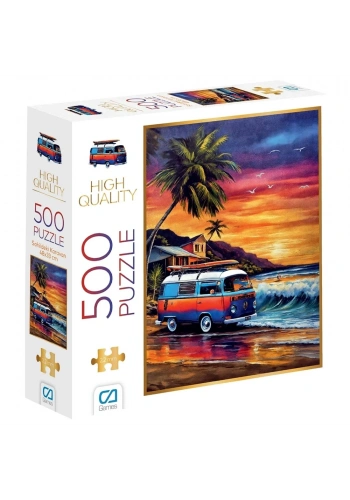 Ca Games Sahildeki Karavan Puzzle 500 Parça 7526
