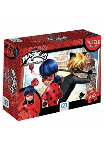 Ca Puzzle 100 - 1 Mıraculous 5002