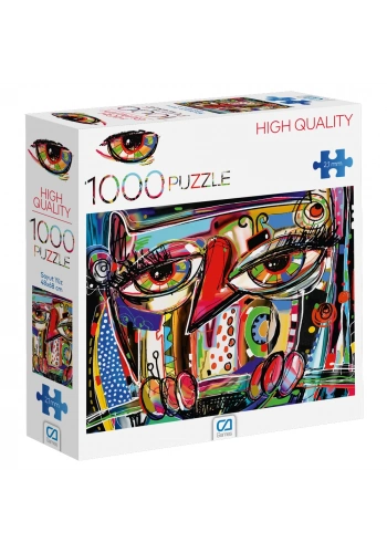 Ca Puzzle 1000 Parça Soyut Yüz Ca1000-7029
