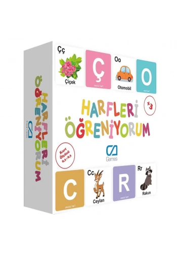 Ca Puzzle Eğitici Harfleri Öğreniyorum 5042