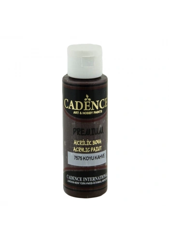 Cadence Akrilik Boya 70ml 7575 Koyu Kahve
