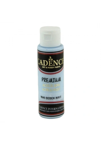 Cadence Akrilik Boya 70ml 9040 Bebek Mavi