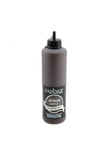 Cadence Akrilik Boya Hybrid Multisurface 500ml H018 Koyu Kahve