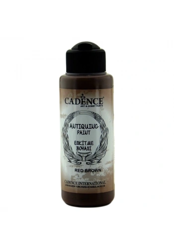 Cadence Antique Paint Eskitme Boyası 120ml 301 Kızıl