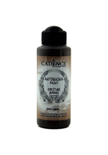 Cadence Antique Paint Eskitme Boyası 120ml 302 Kahverengi