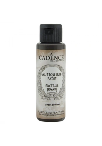 Cadence Antique Paint Eskitme Boyası 70ml 300 Koyu Kahve