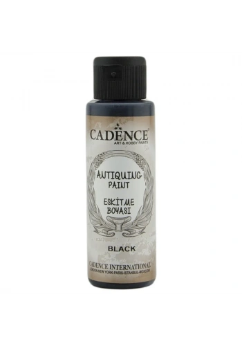Cadence Antique Paint Eskitme Boyası 70ml 305 Siyah