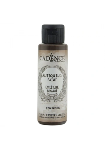 Cadence Antique Paint Eskitme Boyası 70ml 306 Kızıl Kahve