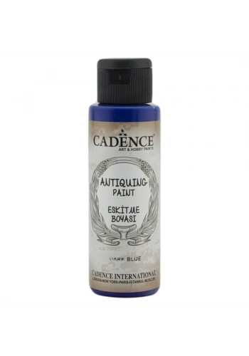 Cadence Antique Paint Eskitme Boyası 70ml 308 Lacivert