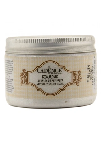 Cadence Diamond Metalik Rölyef Pasta 150ml 1849 İnci