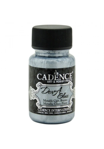 Cadence Dora Glass Metalik Cam Ve Porselen Boyası 50ml 3145 Aqua