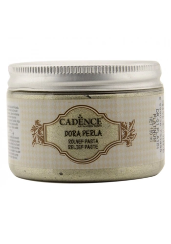 Cadence Dora Perla Rölyef Pasta 150ml Dr01 Platin