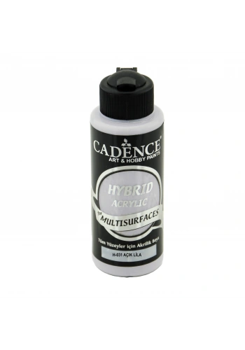 Cadence Hybrid Multisurface Akrilik Boya 120ml H-031 Açık Lila