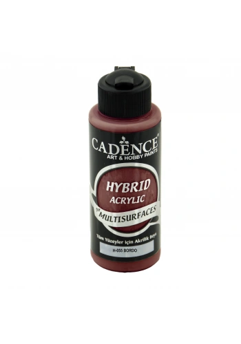 Cadence Hybrid Multisurface Akrilik Boya 120ml H-055 Bordo