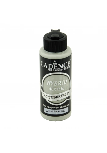 Cadence Hybrid Multisurface Akrilik Boya 120ml H-073 Solgun Kil Grisi