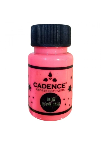 Cadence Karanlıkta Parıldayan Boya 50ml 579 Pembe
