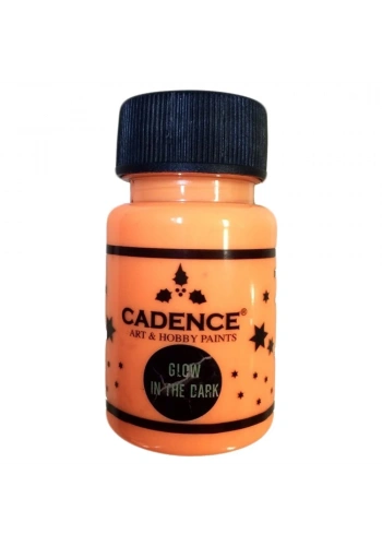 Cadence Karanlıkta Parıldayan Boya 50ml 580 Turuncu