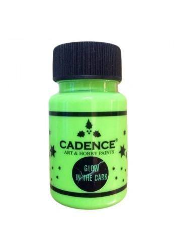 Cadence Karanlıkta Parıldayan Boya 50ml 581 Yeşil