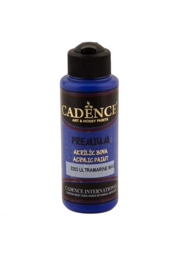 Cadence Premium Akrilik Boya 120ml 0253 Ultramarine Mavi
