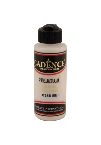 Cadence Premium Akrilik Boya 120ml 0357 Sahra Beji