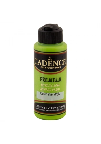 Cadence Premium Akrilik Boya 120ml 1295 Fıstık Yeşili
