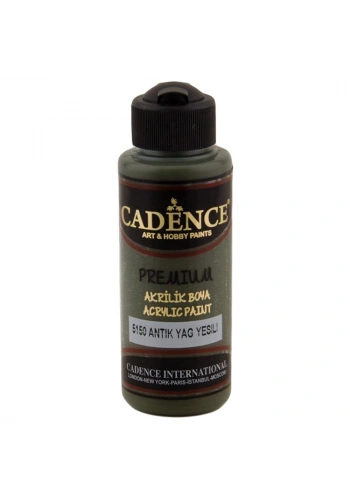 Cadence Premium Akrilik Boya 120ml 5150 Antik Yağ Yeşili
