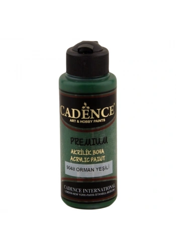 Cadence Premium Akrilik Boya 120ml 9048 Orman Yeşili