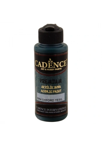 Cadence Premium Akrilik Boya 120ml 9054 Oxford Yeşili