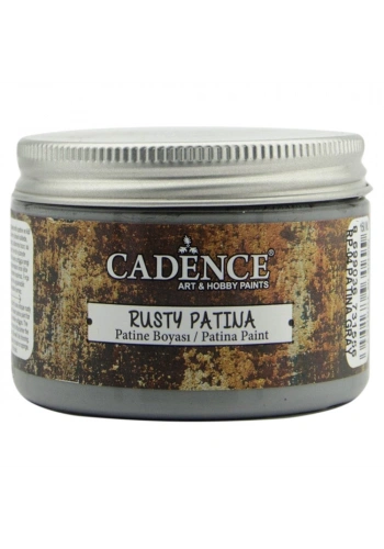 Cadence Rusty Patina Boyası 150ml Rp04 Gri