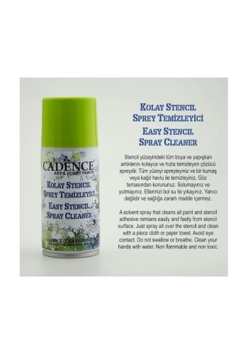 Cadence Stencil Temizleyicisi 150ml