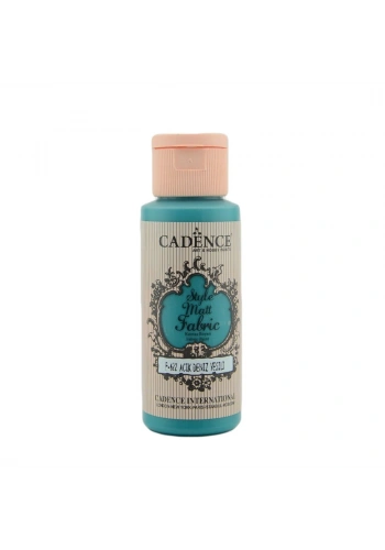 Cadence Style Matt Fabric Kumaş Boyası 59ml 622 Akdeniz Yeşili