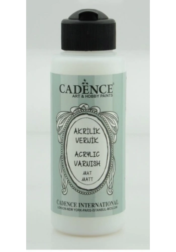 Cadence Su Bazlı Akrilik Mat Vernik 120 Ml
