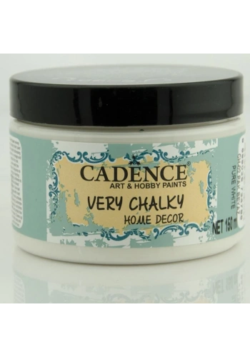 Cadence Very Chalky Home Dekor Kadifemsi Mobilya Boyası 150ml 02 Pak Beyaz
